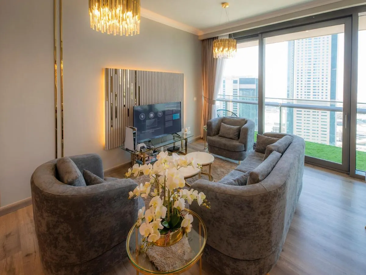 First Class 2Br With Full Dubai Skyline & Sea View 0*,  الإمارات العربية المتحدة