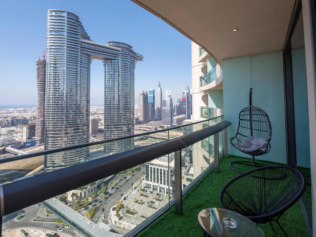 Apartmán First Class 2Br With Full Dubai Skyline & Sea View